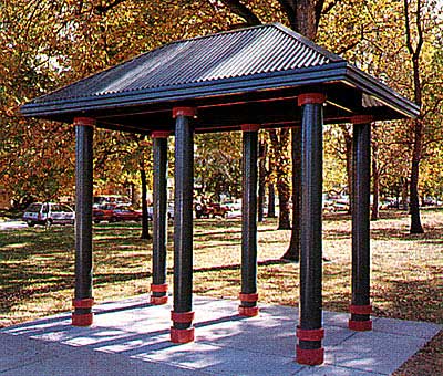 Skylark Shelter Systems - Renaissance Waiting Shelter ST-2