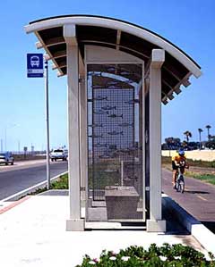Skylark - Nautilus ST-2 Bus Shelter (Lateral)